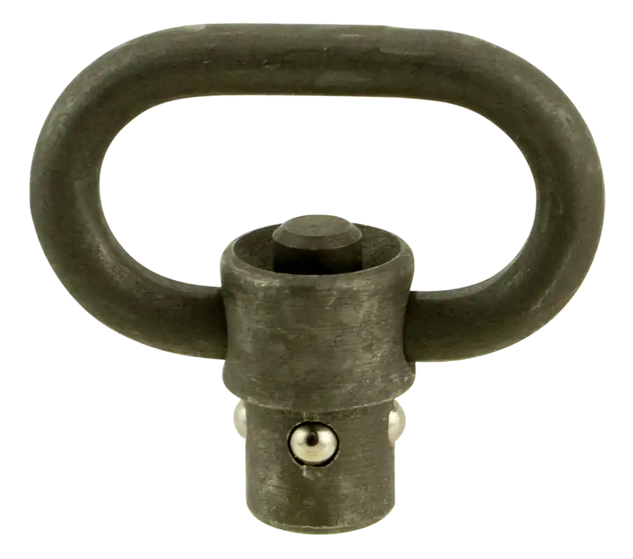 Blue Force Gear 1" Push Button Quick Detach Swivel - Black Steel