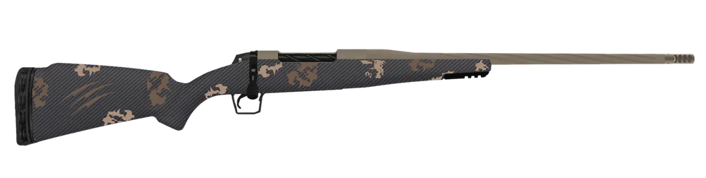 Fierce Firearms Twisted Rogue 22 Creedmoor with Smoked Bronze Cerakote and Sonora Ambush Camo Stock