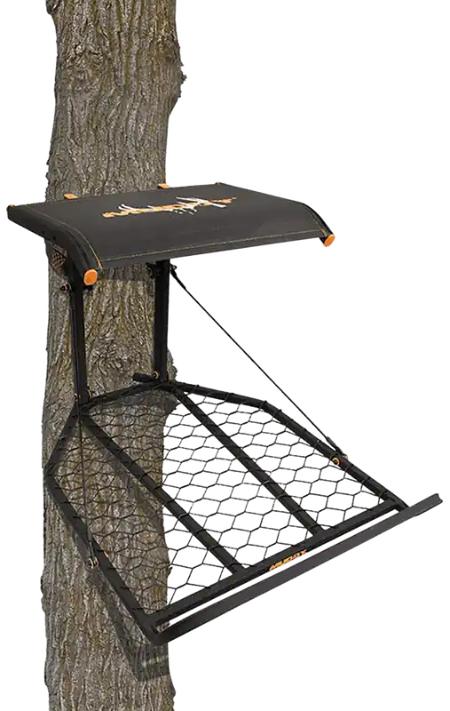 Muddy MUDMFP1200 Boss XL Hang-On Stand - Black Flex-Tek/Steel, 25" x 34"