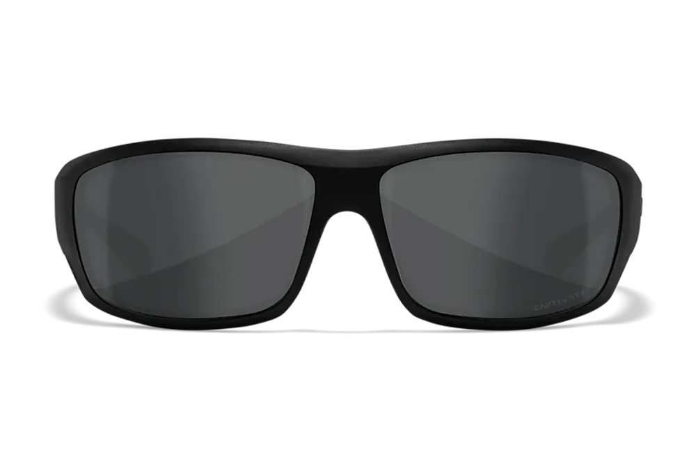 Wiley X Omega M/L Sunglasses - Gray Lens, Matte Black Frame