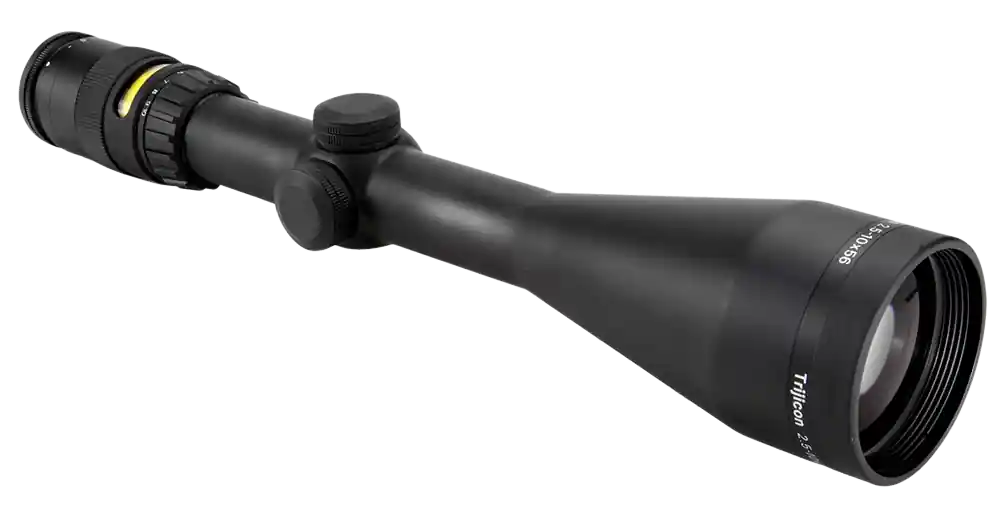 Trijicon AccuPoint 2.5-10x56mm Illuminated Amber Reticle Scope