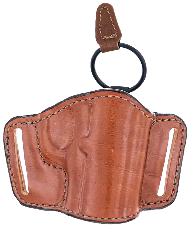 Bianchi 19242 105 Leather Belt Slide Holster for Ruger SP101 & S&W J-Frame, Right Hand, Tan Finish