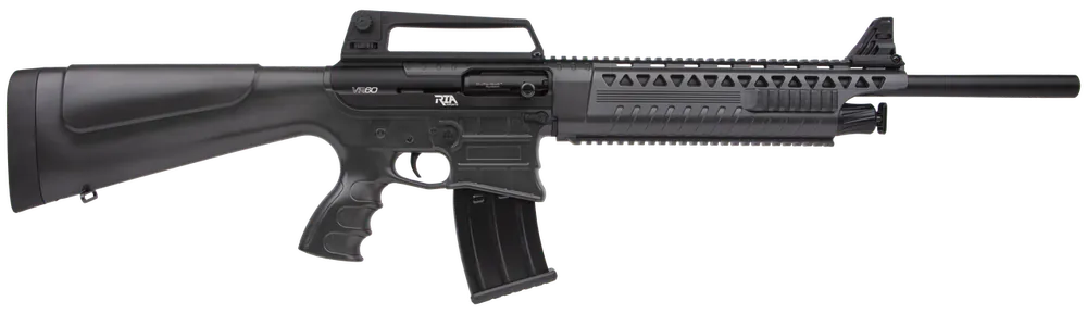Rock Island VR60SMOKE 12 Gauge Shotgun with Smoke Cerakote Finish and Adjustable Sights