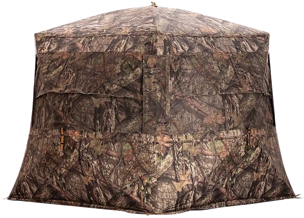 Rhino Blinds RBO224 Low Profile 5-Hub Realtree Edge 300D Blind