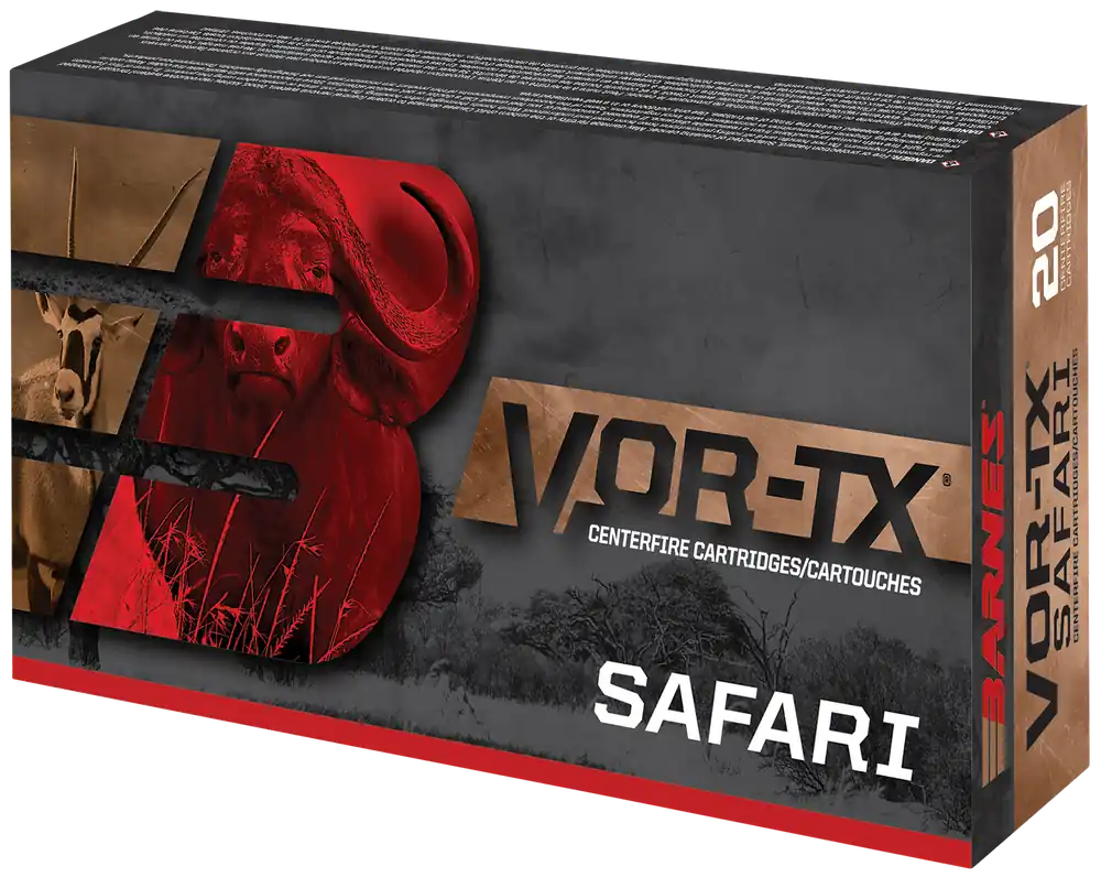 Barnes Bullets VOR-TX Safari 500 Nitro Express 570gr RN Banded Solid 20/Box