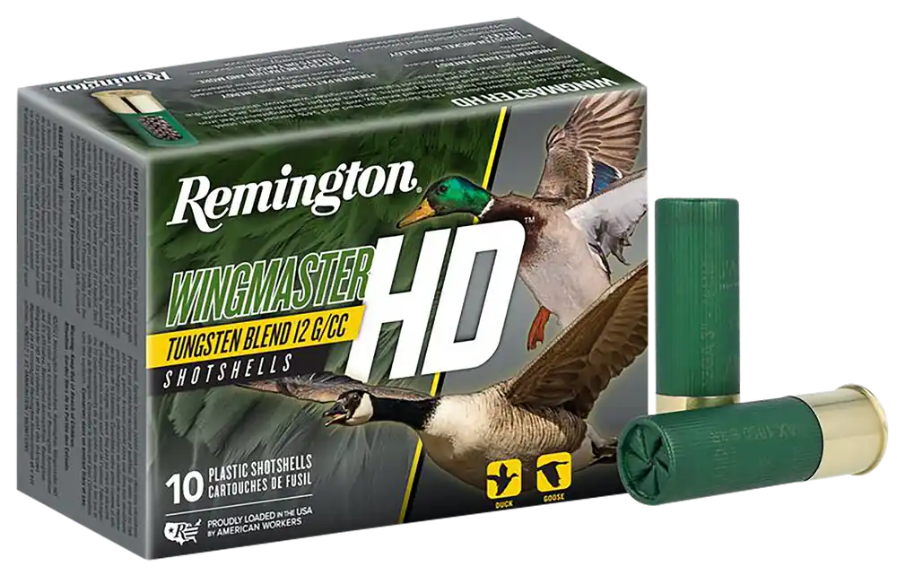 Remington Wingmaster HD 12 Gauge 3.5" 2 Shot Ammunition - 10 Box/Case