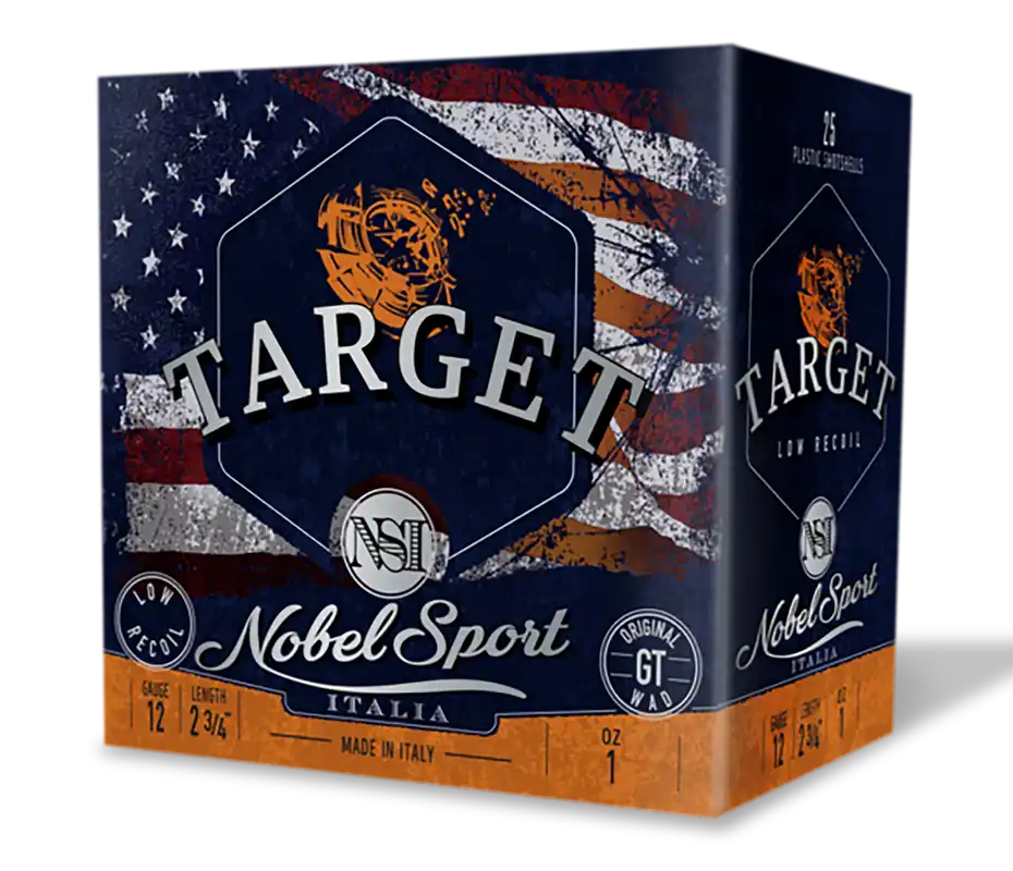 Nobel/Eurosports ANSLR18 Low Recoil 12 Gauge 2.75" 1oz 8 Shot 250/Box