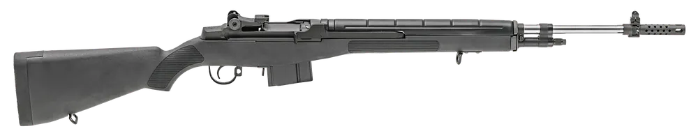 Springfield Armory M1A Loaded CA Compliant 6.5 Creedmoor Rifle with 22" Stainless Barrel and Black Synthetic Stock