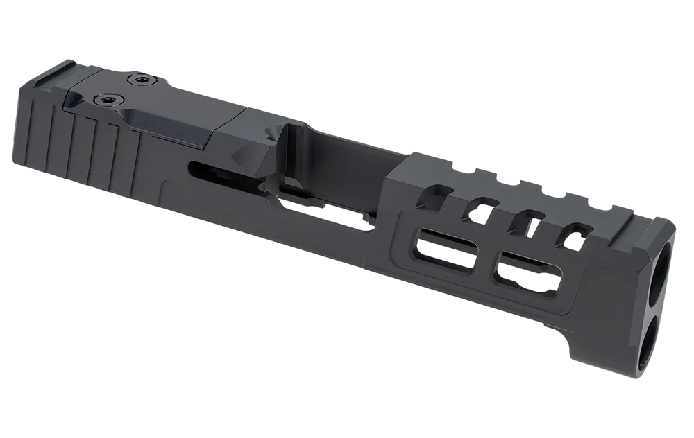 Custom Black Slide for Springfield Hellcat Pro - Zaffiri Precision ZPS.2 17-4 Stainless Steel