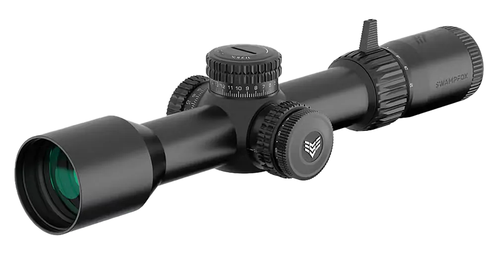 Swampfox Warhawk 5-25x56mm Scope with Sharpshooter MIL Reticle