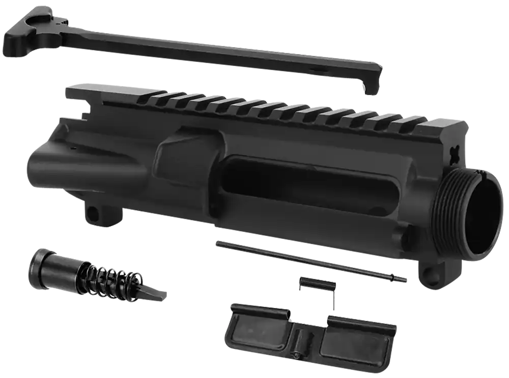 TacFire UP01C2 AR-15 Stripped Upper Receiver 5.56 NATO Black Anodized