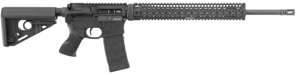 Larue Tactical LT15 Quad Rail 5.56 Rifle with 20" Stealth Barrel - Black Right Handed