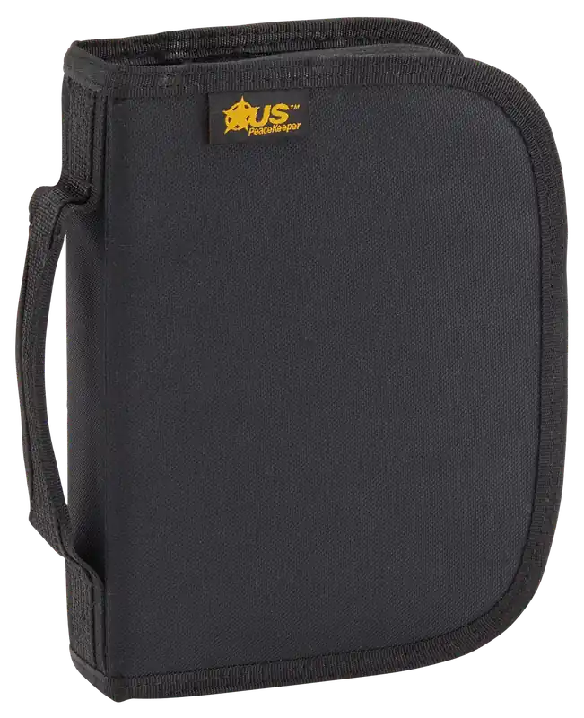 US PeaceKeeper P26308 365 Micro Black Handgun Case - Polyester, Holds 1 Handgun