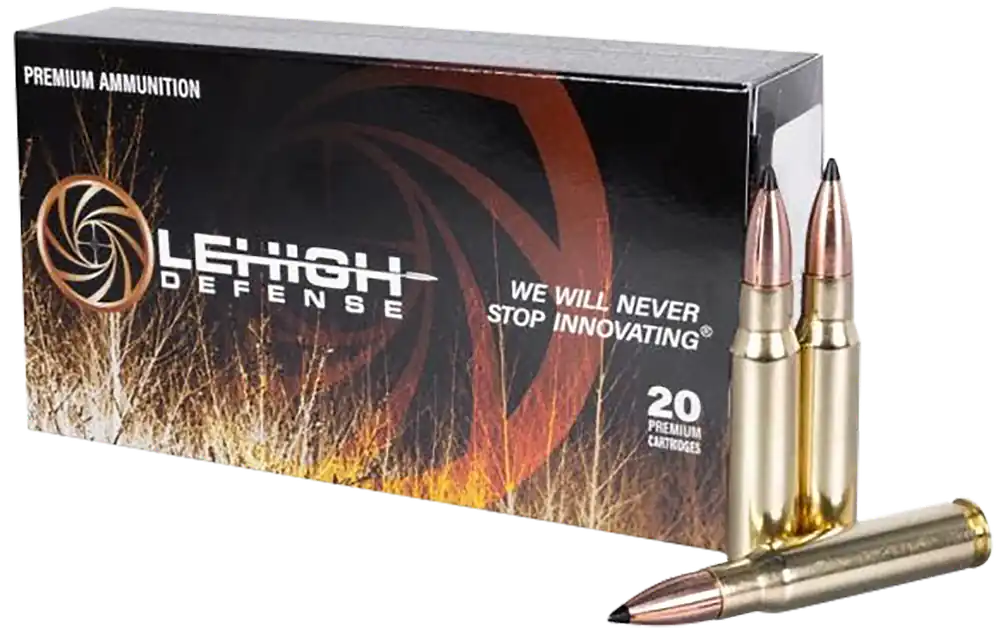 Wilson Combat .308 Win 155gr Ammunition - 20 Rounds per Box, 10 Boxes per Case