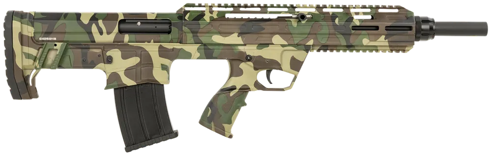 Tokarev USA TBP M81 Bullpup 12 Gauge Semi-Auto Shotgun with Camo Finish and Picatinny Rail