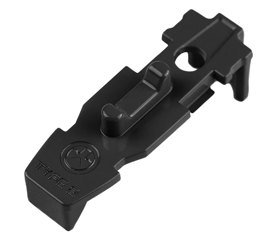 Magpul MAG804-BLK Tactile Lock-Plate Type 2 for PMAG AR/M4 GEN M3 Floor Plates - 5 Pack