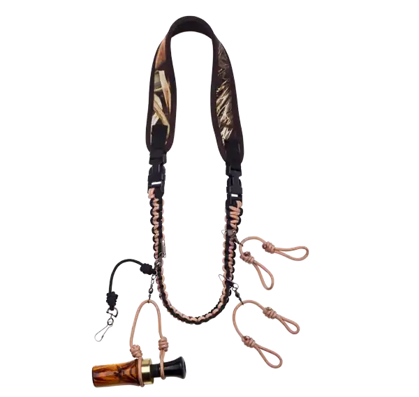 Duck Commander Camo Neoprene Neck Lanyard DNBQL3 Cut Em