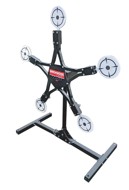 Birchwood Casey TXSPT Texas Star AR500 Steel Target for Firearms - 0.37" Thick