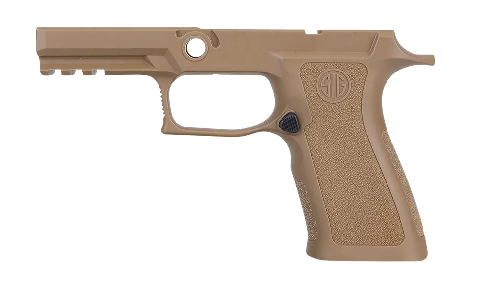 Sig Sauer P320 X-Series Carry Grip Module, Small, Coyote Polymer, 9mm/.40/.357, Fits 3.90" & 4.70"