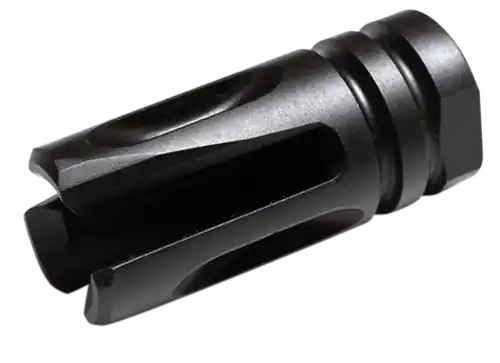 Wilson Combat TRATHG68 Accu-Tac Flash Hider for 30 Cal AR-Platform, Black Matte Melonite Steel, 5/8"-24 tpi Threads