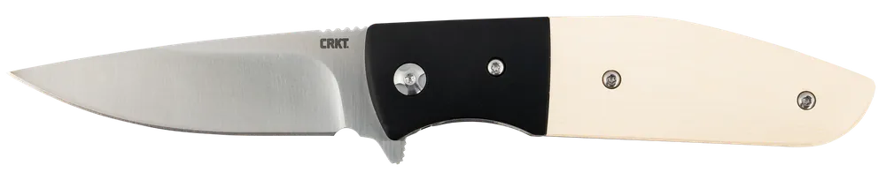 CRKT 2867 Curfew Folding Knife with Satin Blade and Resin Infused Handle