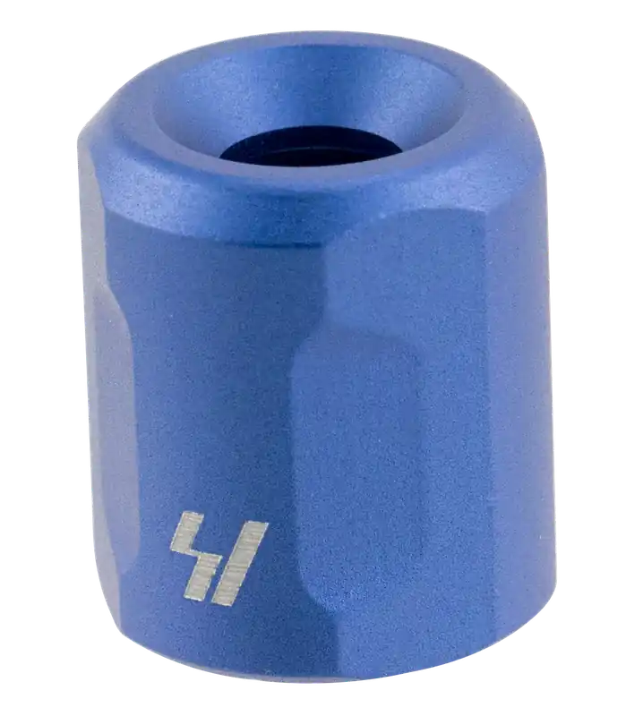 Strike BCTPBLU Blue Anodized Aluminum Barrel Thread Protector for AR Platform 223 Rem/5.56x45mm NATO 1/2"-28 tpi