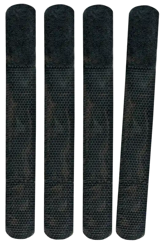 Bianchi Black Nylon Belt Keeper Loops - Pack of 4