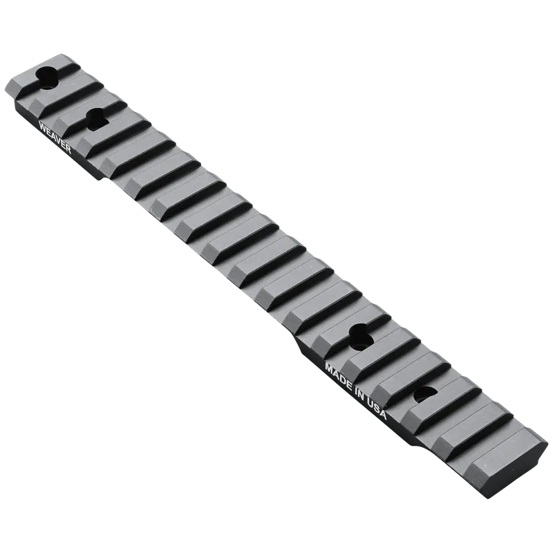 Weaver Mounts 99491 Multi-Slot Base for Savage Short Action Models 10/11/12/14/16 - Black Anodized Aluminum