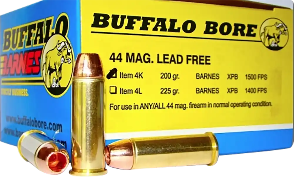 Buffalo Bore 44Rem Mag 200gr Lead-Free Ammo - 20/Box