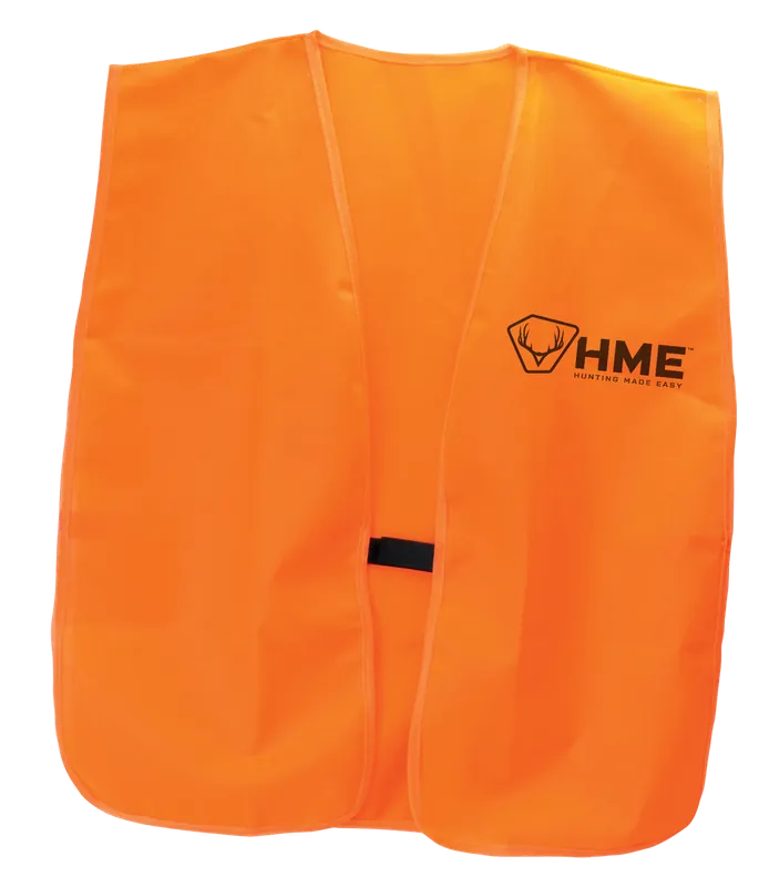 HME HMEVESTOR Big Boy Orange Safety Vest - Polyester