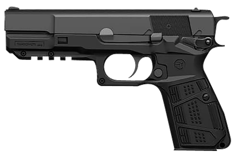 Browning Hi-Power Black Polymer Picatinny Grip & Rail System - Recover Tactical HPC01