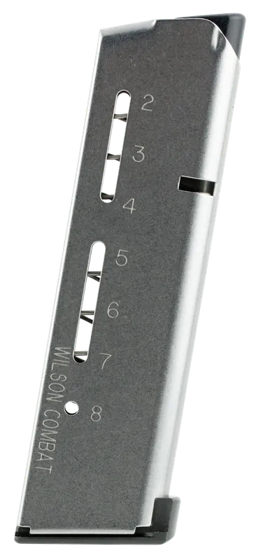 Wilson Combat 500C ETM 8-Round 45 ACP Magazine for 1911 Elite Tactical Stainless Steel