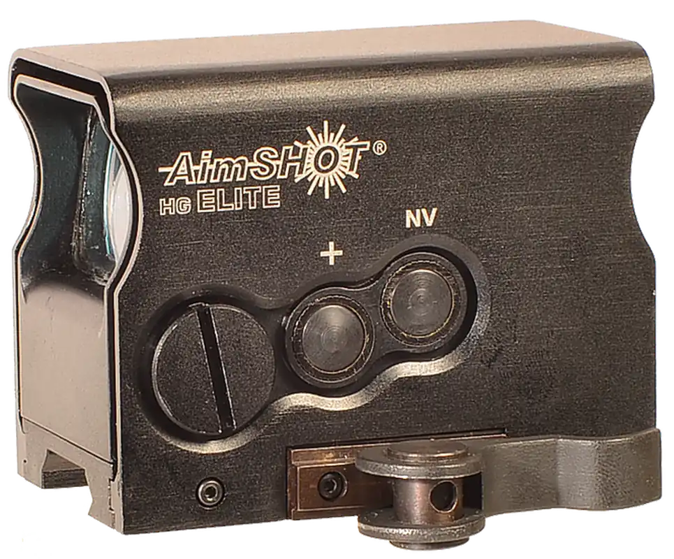 AimShot HG Elite 1x34mm 2 MOA Green Dot Sight - Black Anodized