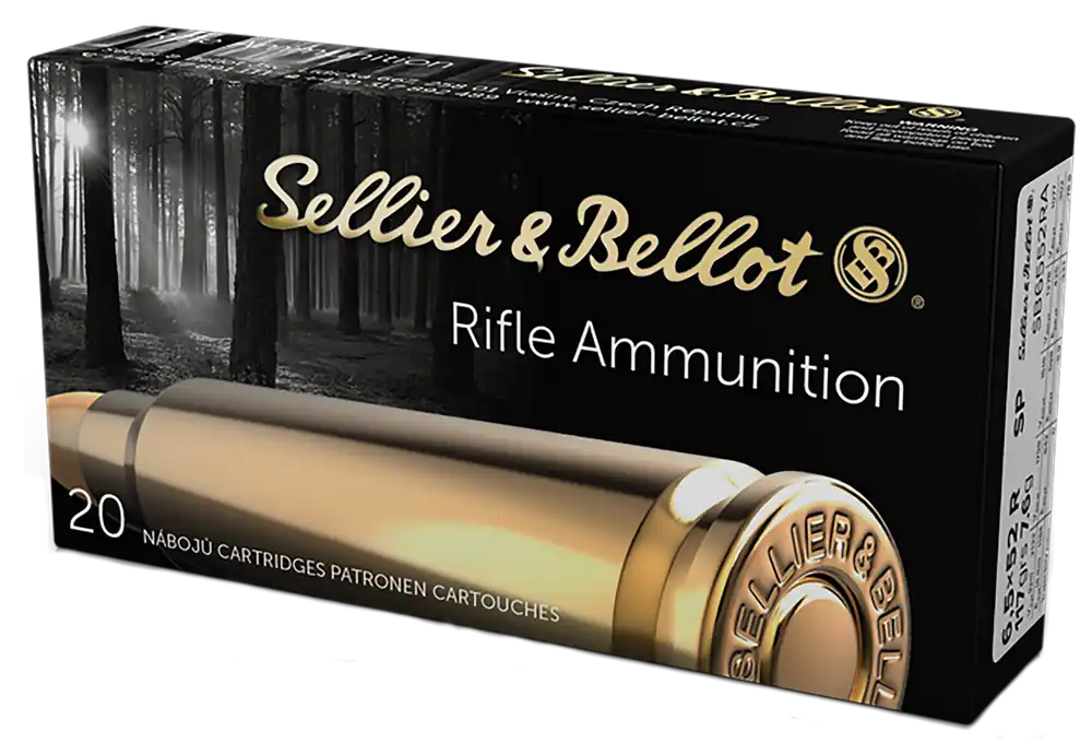 Sellier & Bellot 6.5x52mmR 117gr Soft Point Rifle Ammo - 20/Box