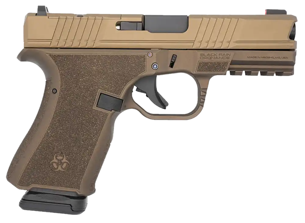 Black Rain Ordnance FL9MMMBBBRNZ 9mm Compact Pistol 15+1 4" Stainless Slide