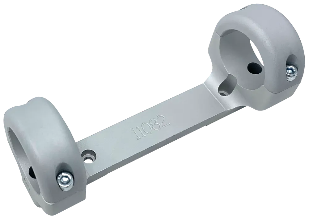 DNZ 11083 Game Reaper Ruger Silver Scope Mount/Ring Combo 1"