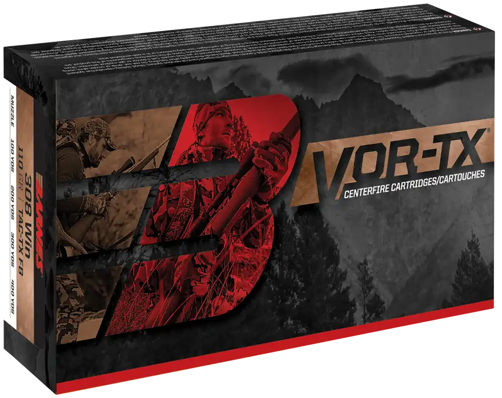 Barnes VOR-TX 338 Win Mag 225gr TTSX BT Ammo - 20 Rounds