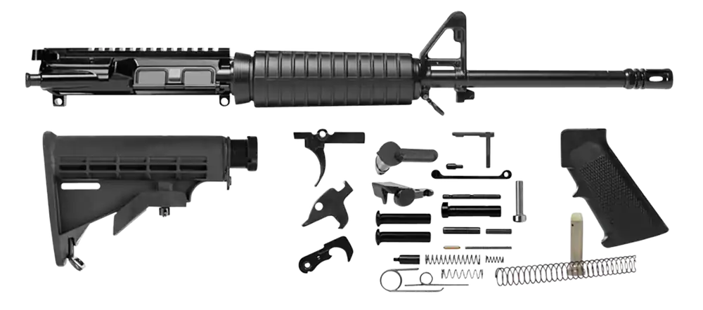 Del-Ton RKT101 Heavy Carbine Rifle Kit 5.56 NATO 16" Barrel with A2 Flash Hider