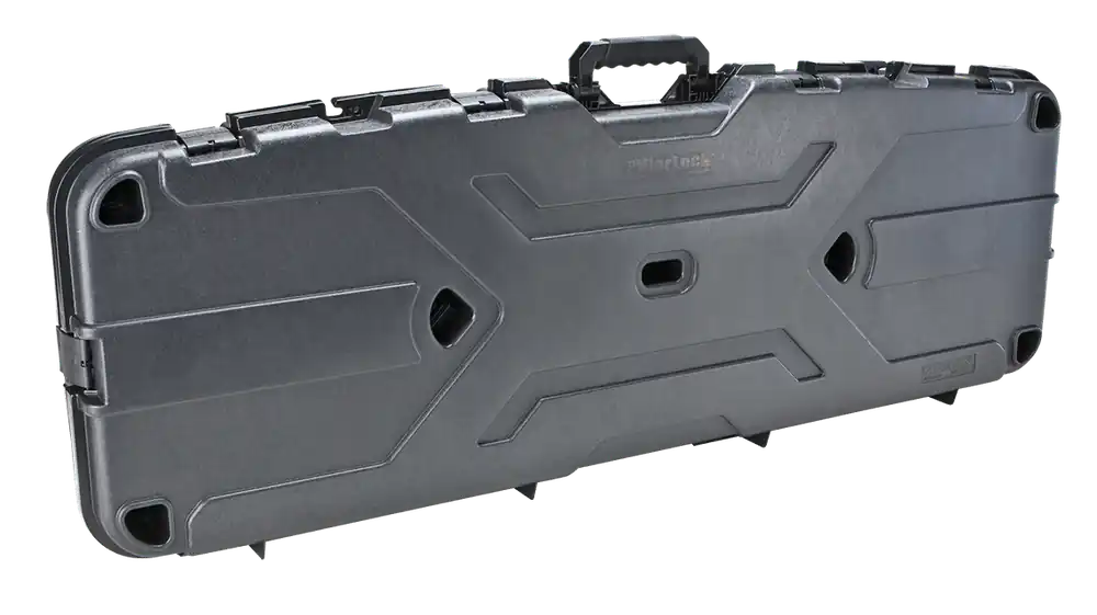 Plano Pro-Max Double Scoped Rifle Case with PillarLock - Holds 2 Rifles, Black