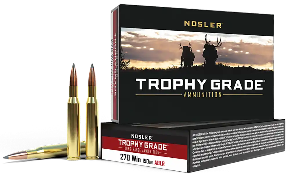 Nosler Trophy Grade Long-Range 270Win 150gr AccuBond 20/Box