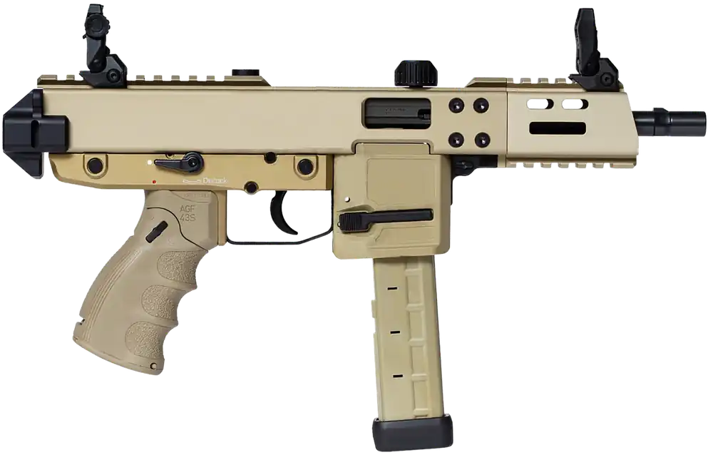 B&T KH9 Covert 9mm Luger 25+1 6" FDE Cerakote