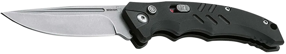 Boker Intention II Folding Knife with D2 Steel Blade and Black G10 Handle
