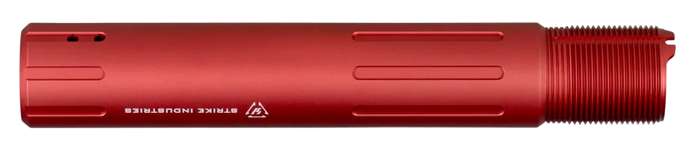 Strike Industries AR Pistol Receiver Extension Tube - Red Anodized Aluminum
