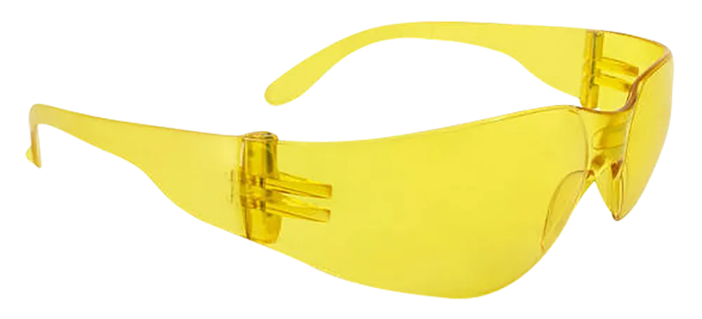 Radians Mirage Safety Eyewear with Amber Lens and Frame