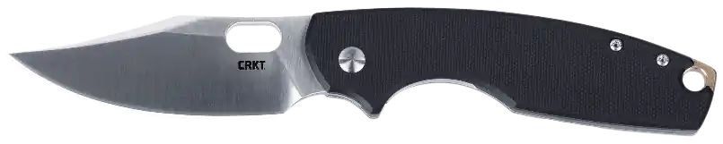 CRKT 5321 Pilar IV Folding Knife with 3.09" Satin D2 Steel Blade and Black G10/SS Handle
