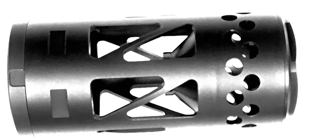 Energetic Armament EA31 5.56mm Muzzle Device 1/2x28 Nitride