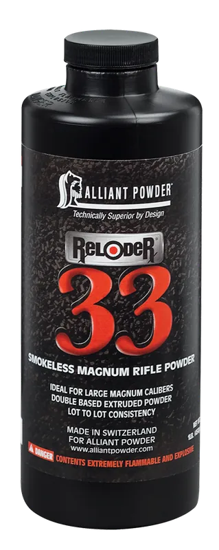 Alliant Powder RELODER33 Multi-Caliber Magnum Rifle Powder - 1 lb