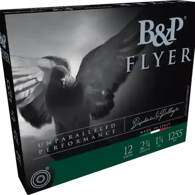 B&P Ammunition 12 Gauge Competition Flyer - 1 1/4oz, 7.5 Shot, 10/Box, 10/Case