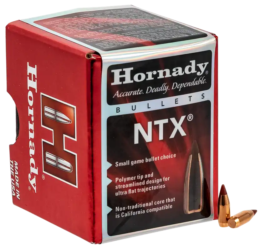 Hornady 17016 NXT .17 Caliber 15.5 Grain NTX Bullets - 100 Count Box