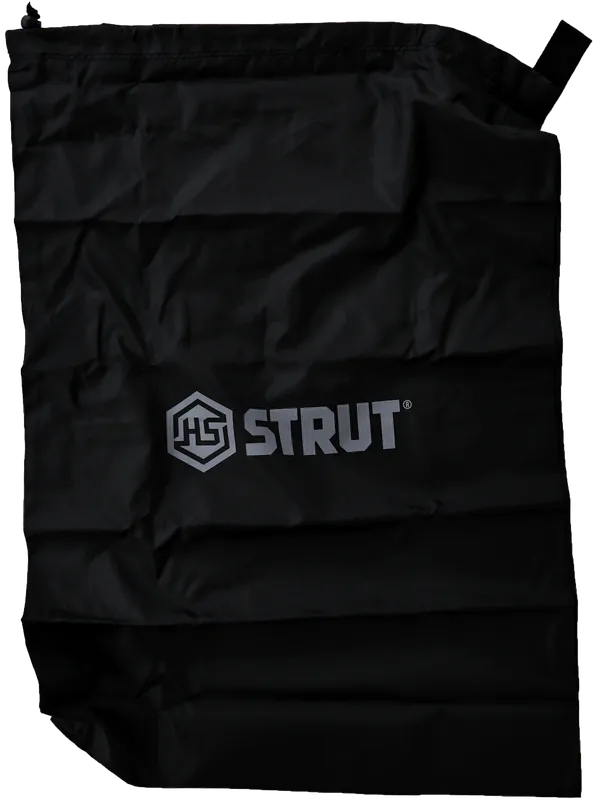 HS Strut STR07604 Black Mesh Decoy Bag with Orange Safety Flag for 3-4 Turkey Decoys